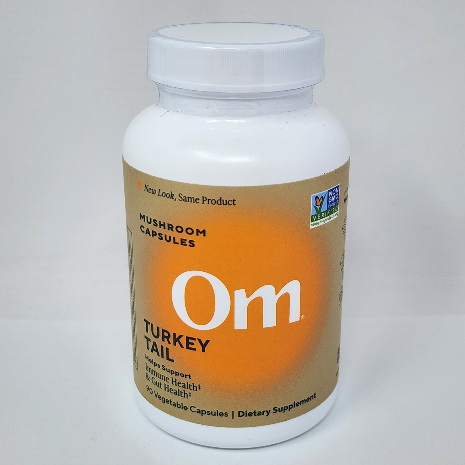 Om Turkey Tail Mushroom, 90 Capsules Exp 05/2028