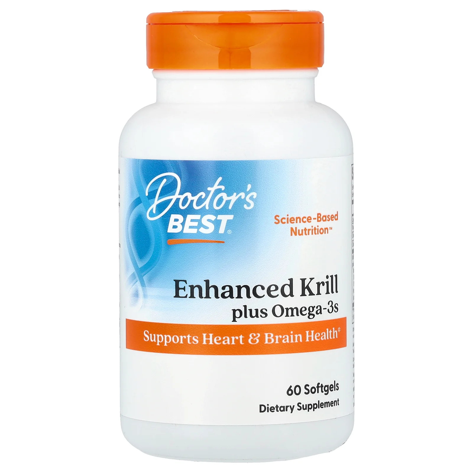 2 X Doctor’s Best, Enhanced Krill Plus Omega3s , 60 Softgels