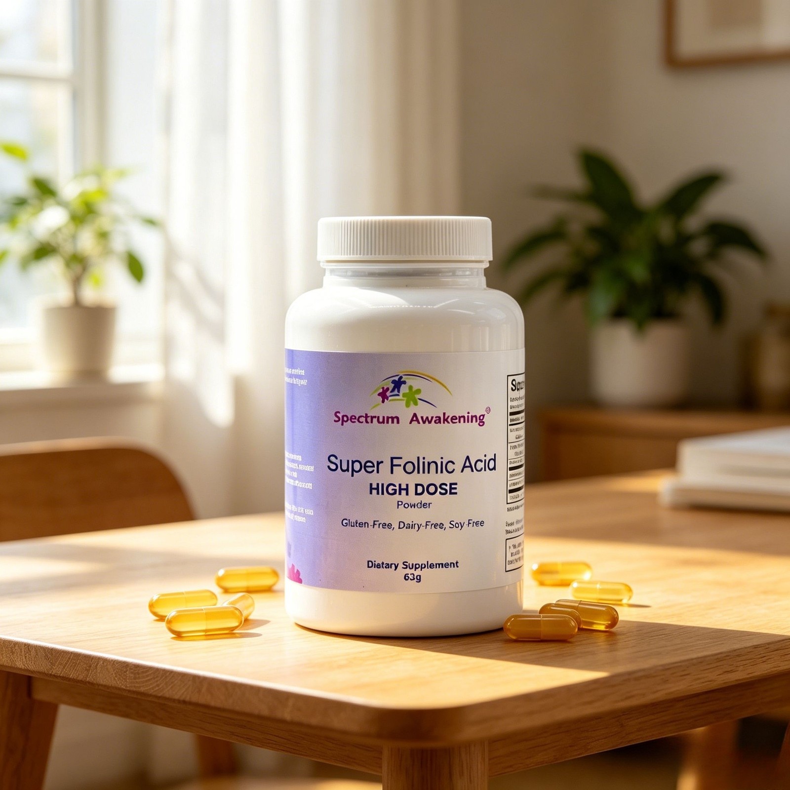 Spectrum Awakening Extra-Strength Dose High Acid Folinic Powder