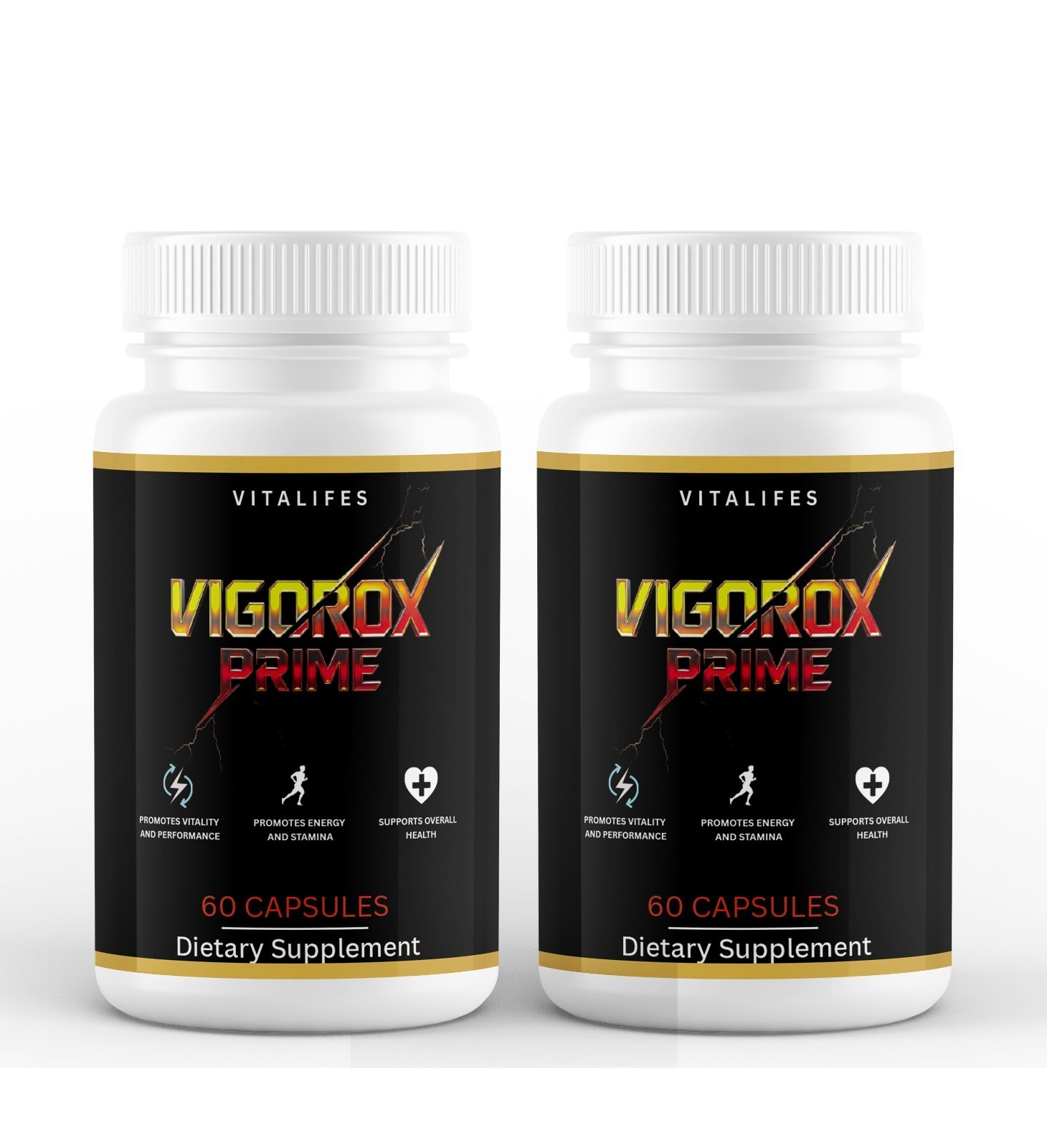 (2 Pack) Vigorox Prime for Men Capsules – VigoroxPrime MultiVitamin Energy Pills