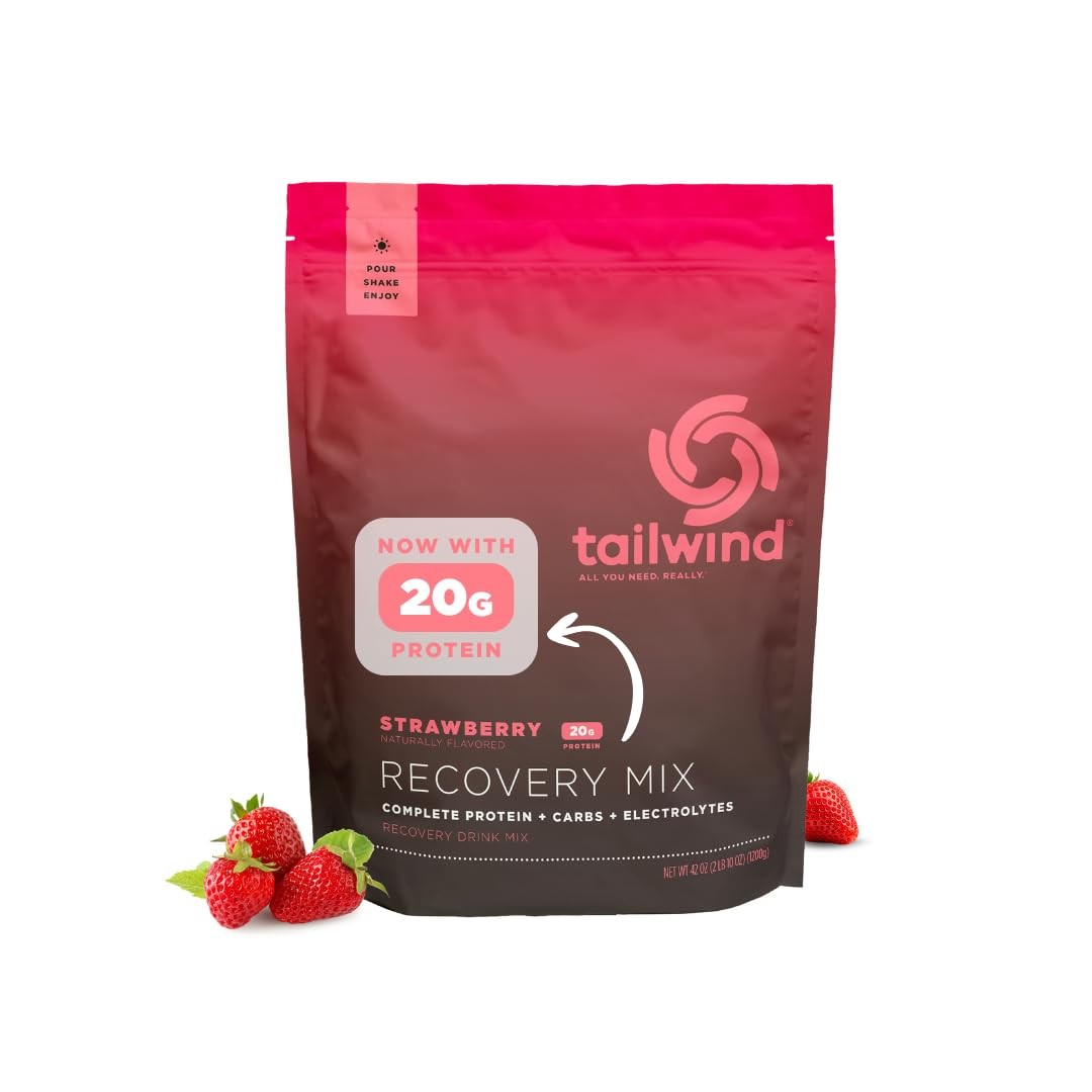 Tailwind Nutrition Recovery Mix 20 Grams Complete Protein Carbohydrates And