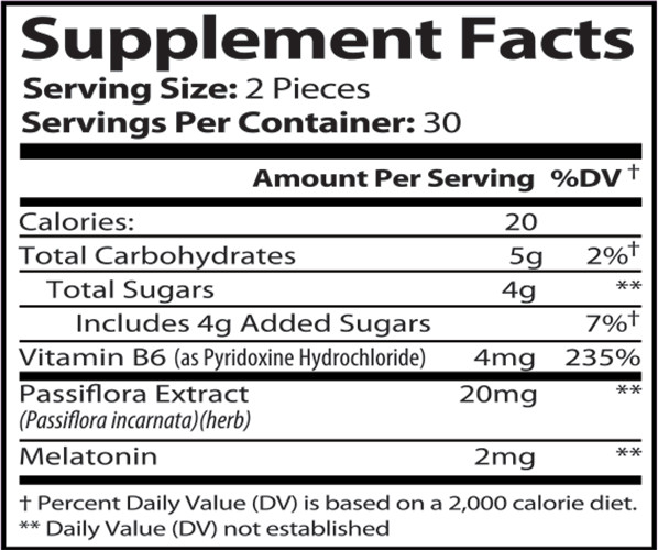 Sleep Boost Gummies: All Natural Sleep Aid (60 Gummies)