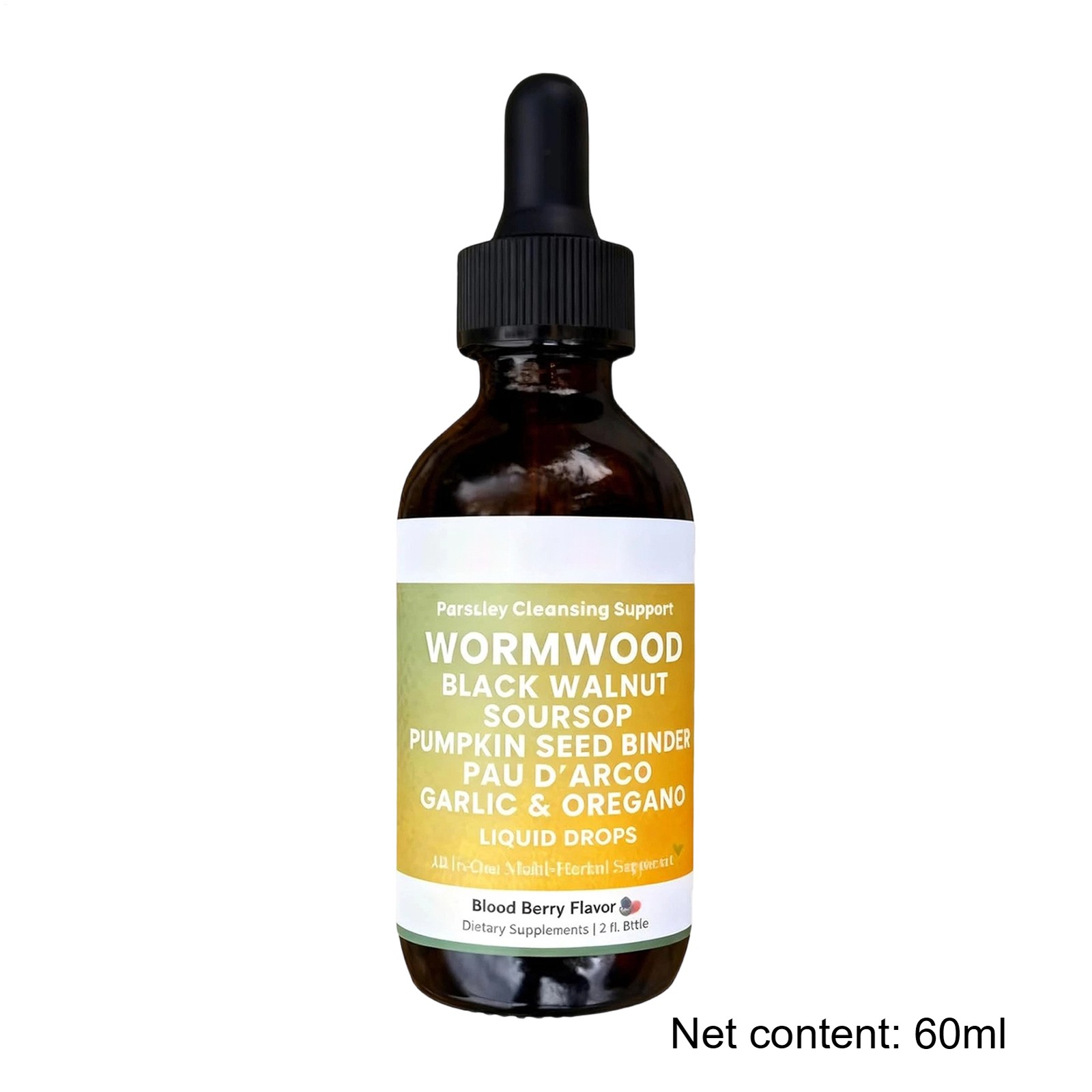 Prozen Gut Wormwood Cleanser Solution 60ml Energy Health Support Drops For Adult