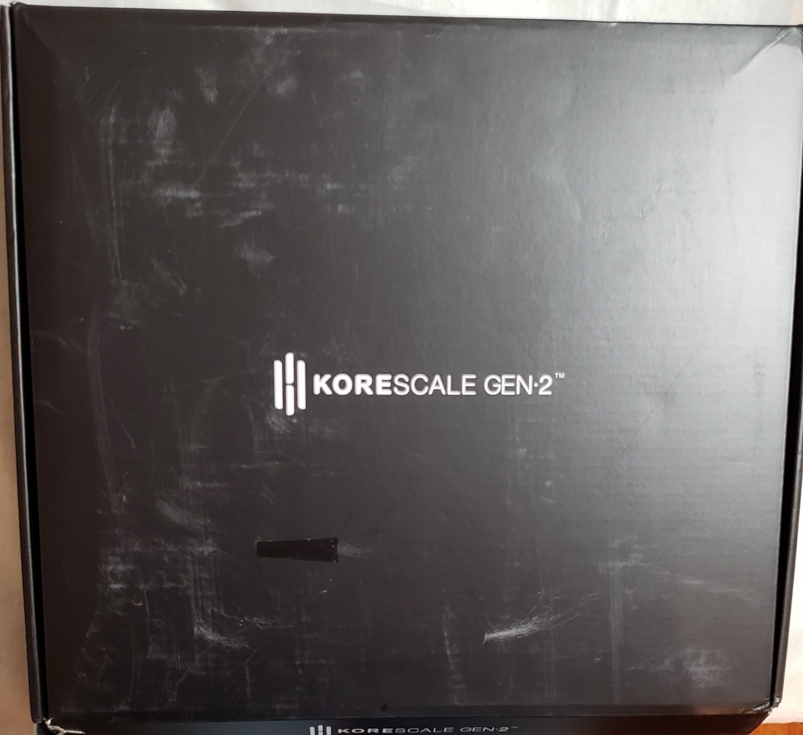 Korescale Gen 2 New in Open Box 4AAA Batteries Req LED Display Tempered Glass