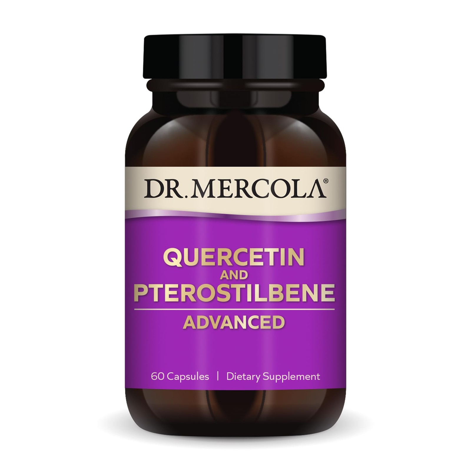 Dr. Mercola Quercetin & Pterostilbene Advanced – 30 Servings (Pack of 1)