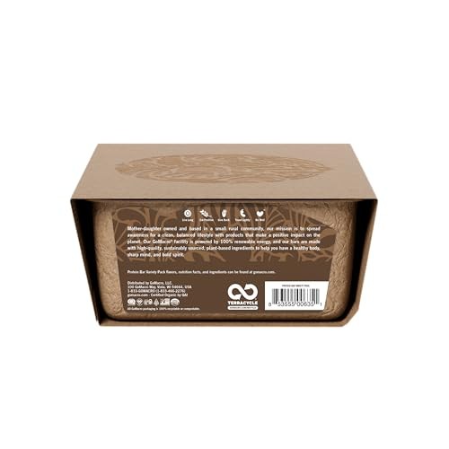 MacroBar Organic Vegan Protein Bars – Protein Variety Pack (2.3-2.4 Ounce Bar…