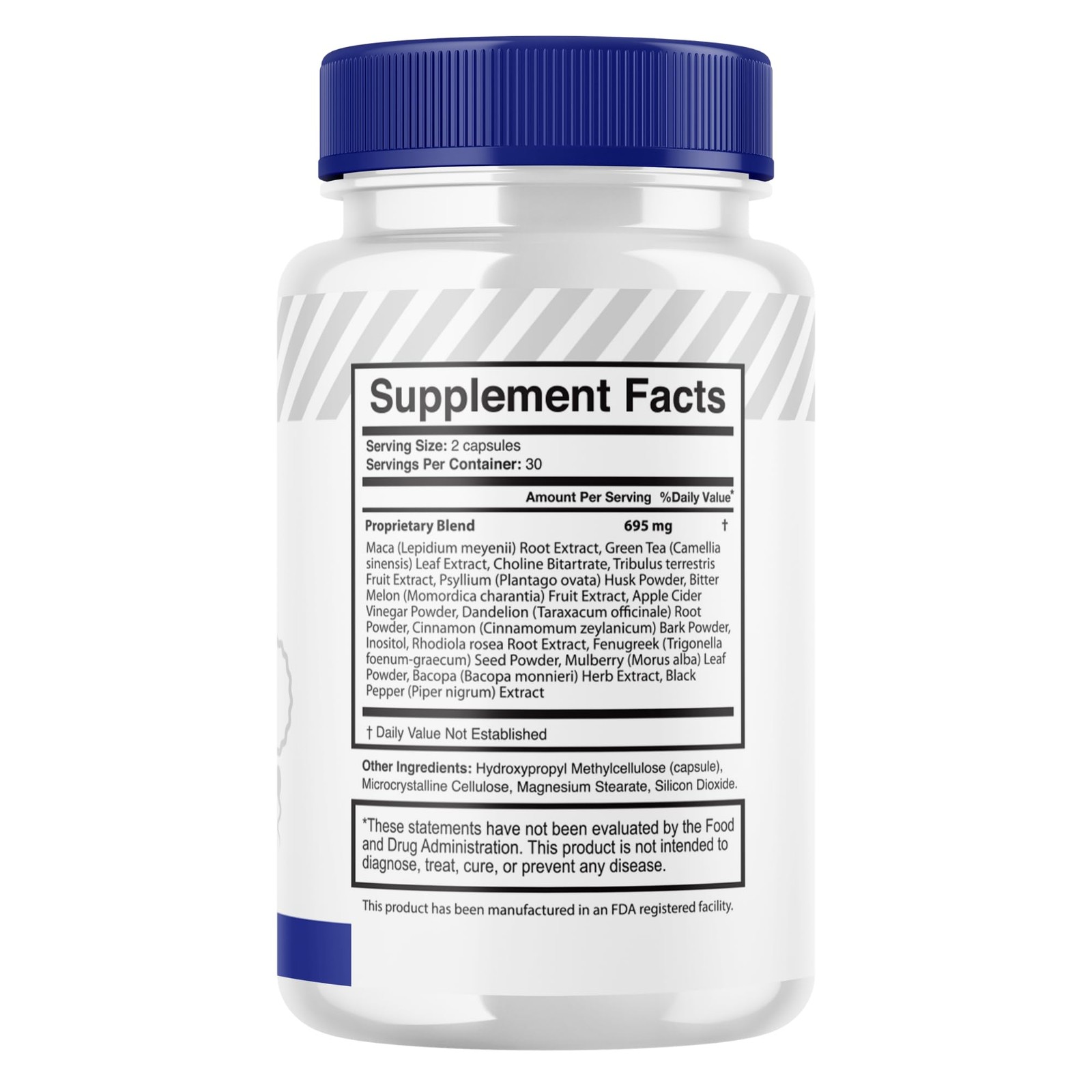FertilBloom Women Reproductive Wellness Supplement Capsules 1 Pack 60Ct