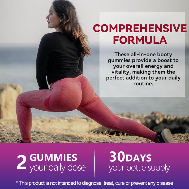 Buttocks Enhancement Gummies, Lifting Hip Circumference, Firming Buttocks