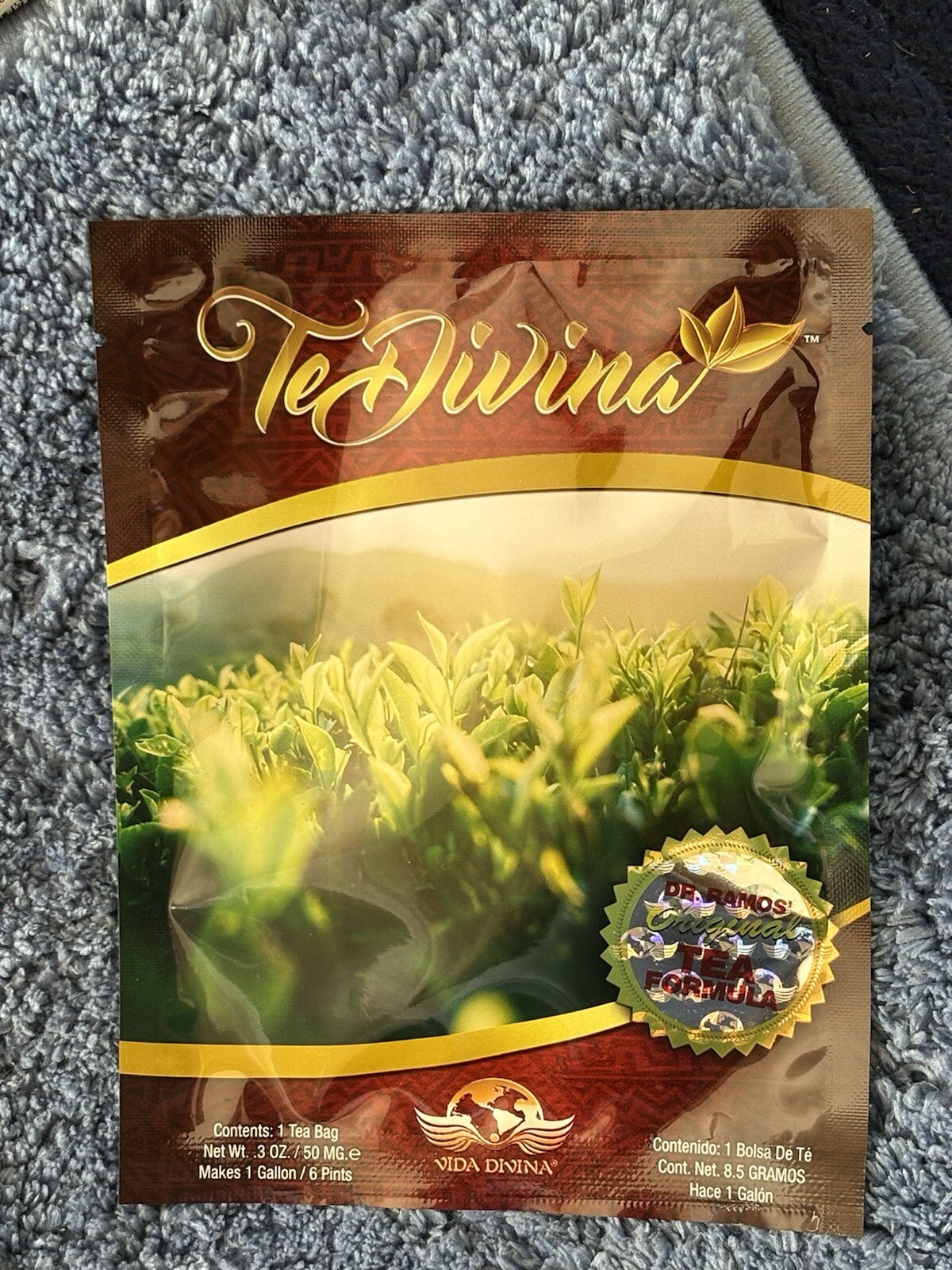 te divina the original With Ganoderma, 1 Bag Per Week.