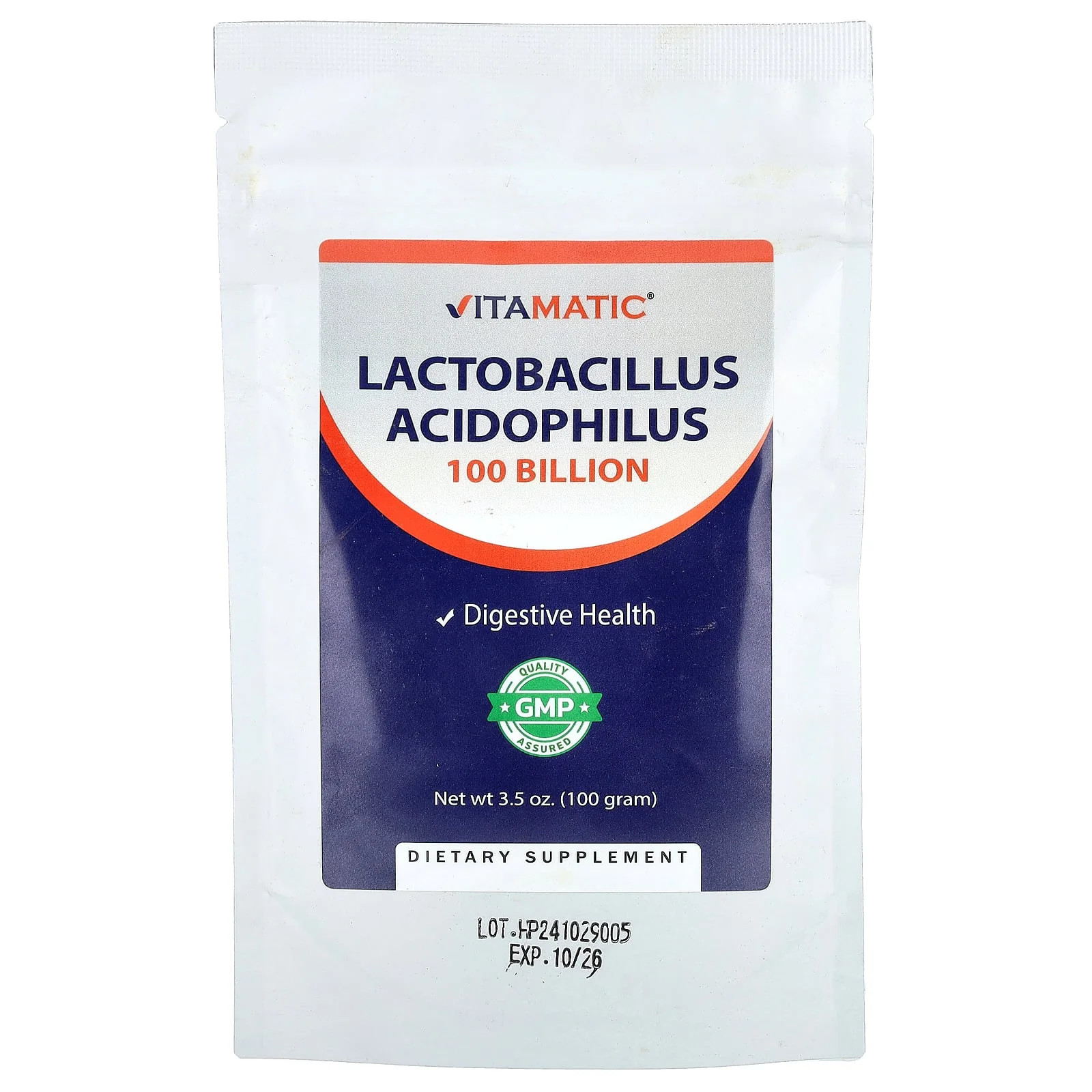 2 X Vitamatic, Lactobacillus Acidophilus, 3.5 oz (100 g)