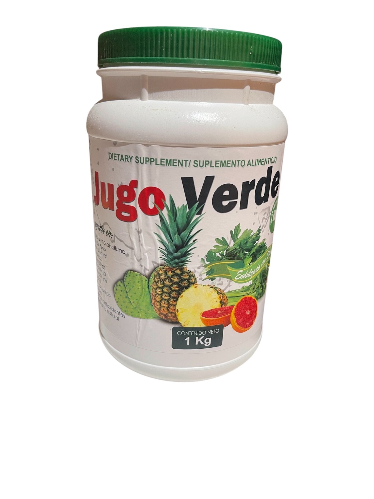 Hugo Verde 2.2lb Enhancer Supple, Pineapple, Celery, Nopal, Parsley, Grapefruit,