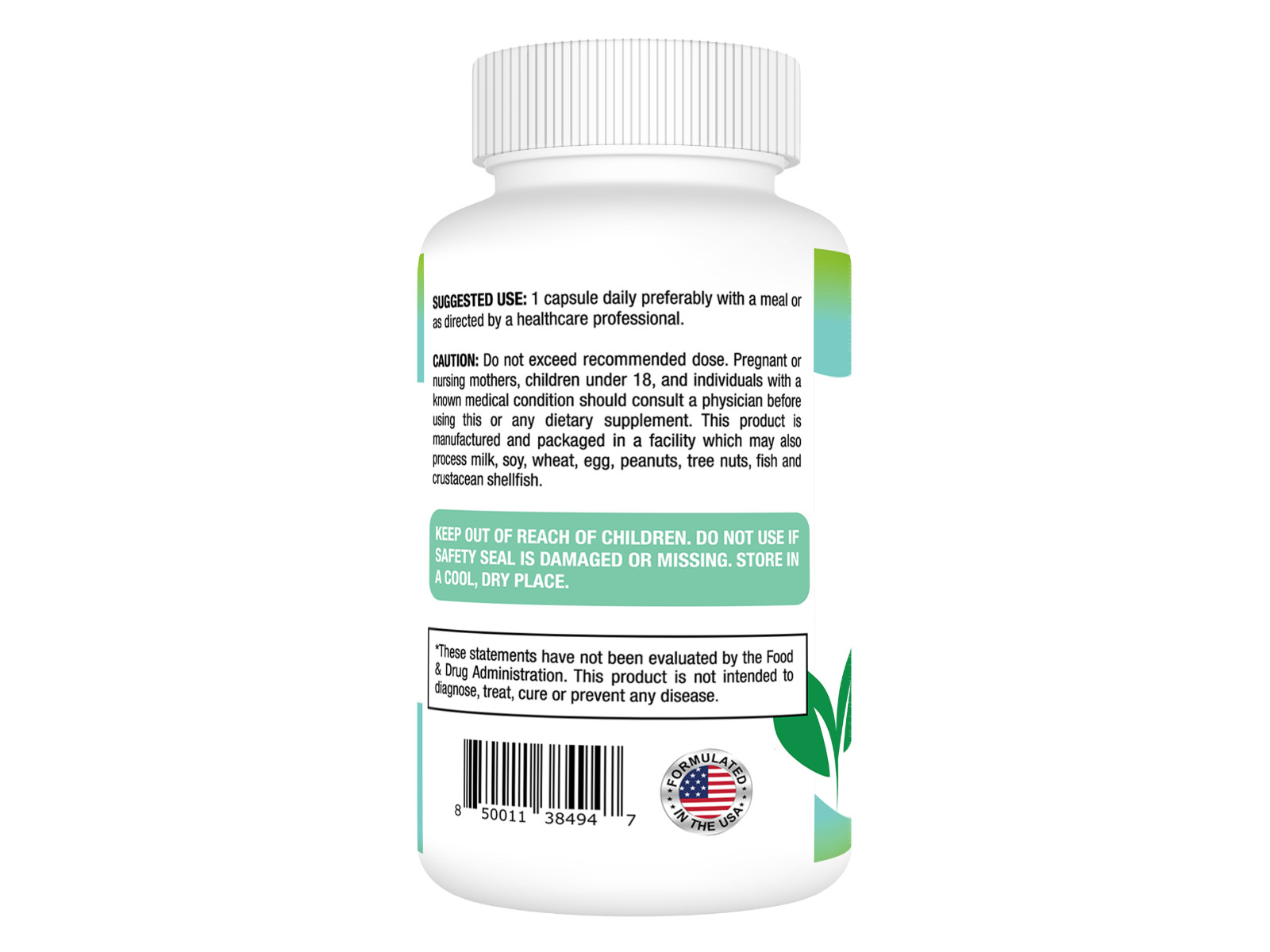 ACNE SUPPORT Supplement Supports Clear Radiant Skin for Women and Men