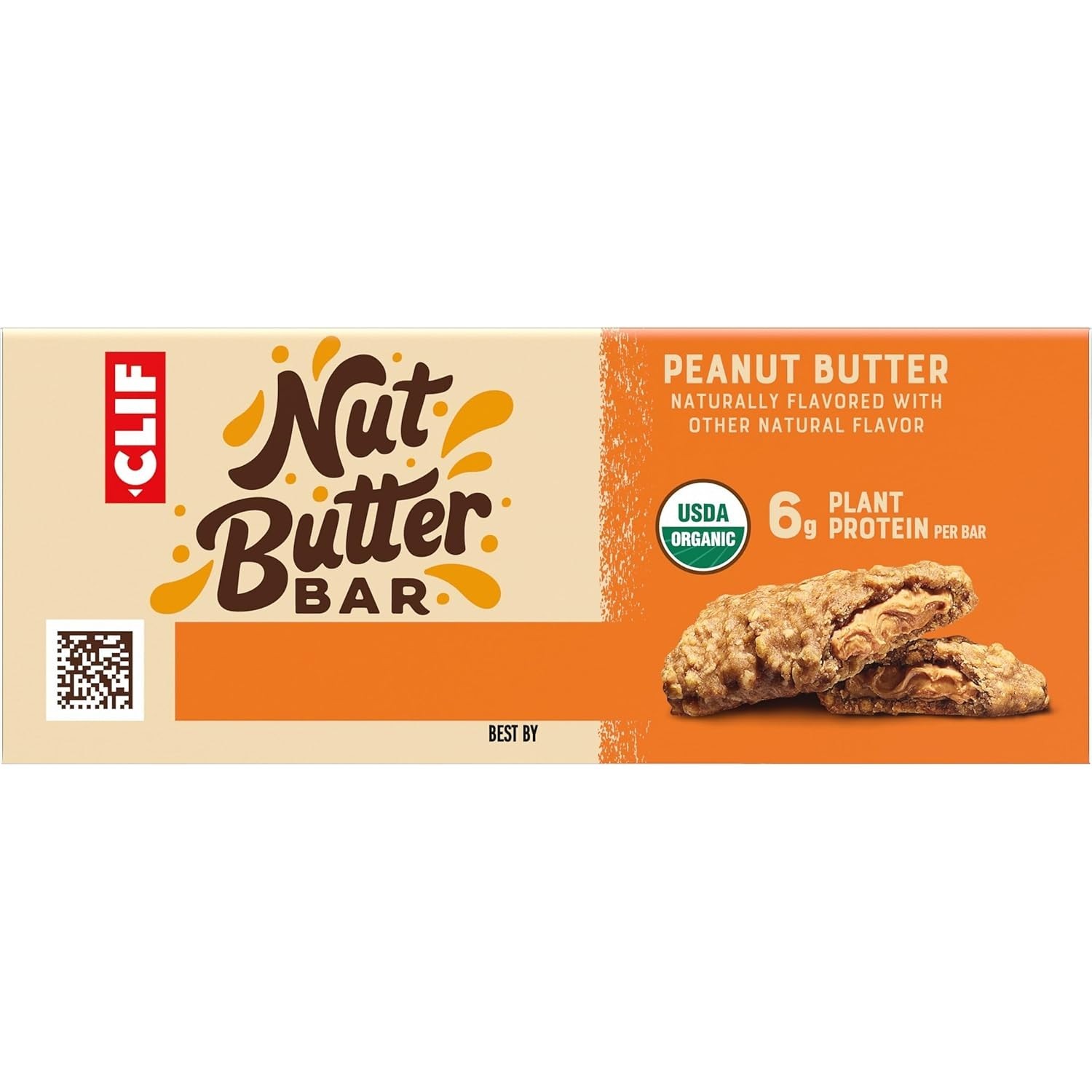 Portable Energy Packed Peanut Butter Bars – 5 Count Organic Snack, 6g Protein