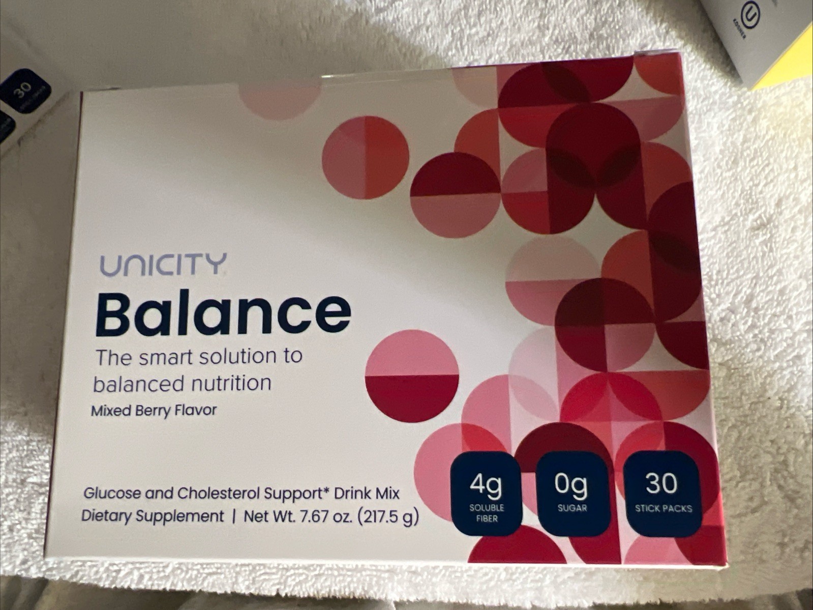 Unicity 2X Yerba Mate Natural Lemon And Balance Mixed Berry Flavor. Exp. 2027