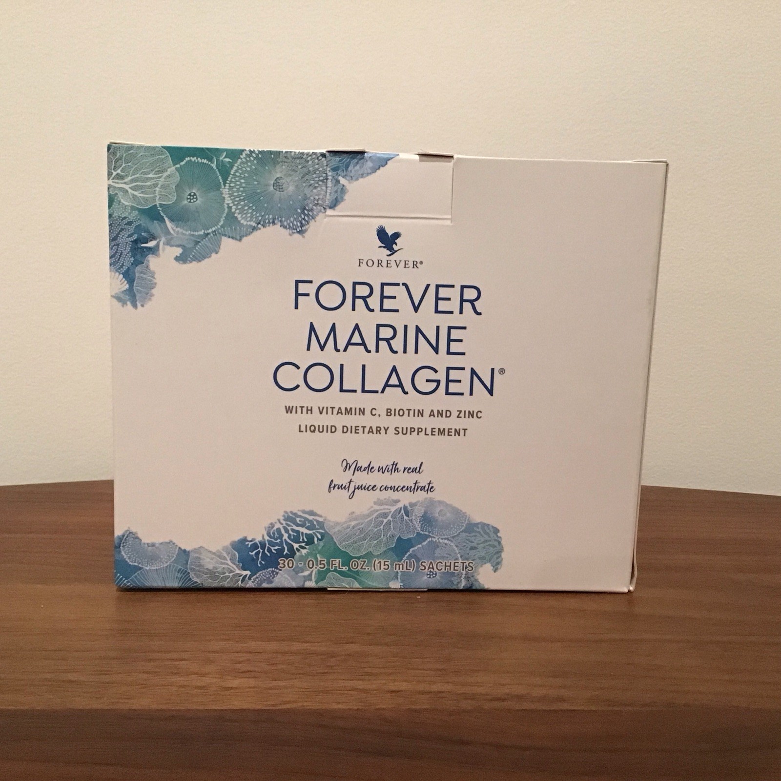 Forever Living Marine Collagen Supplement 30 Sachets (30×0.5 FL. Oz) Exp. 09/27