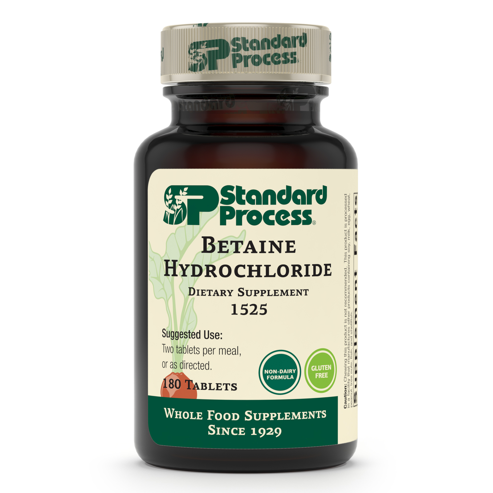 Standard Process – Betaine Hydrochloride – 180 Tablets