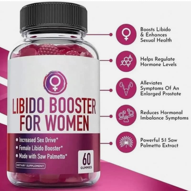 Pills LIBIDO ENHANCER 60 Gummies Female Enhancement Support FOR WOMEN