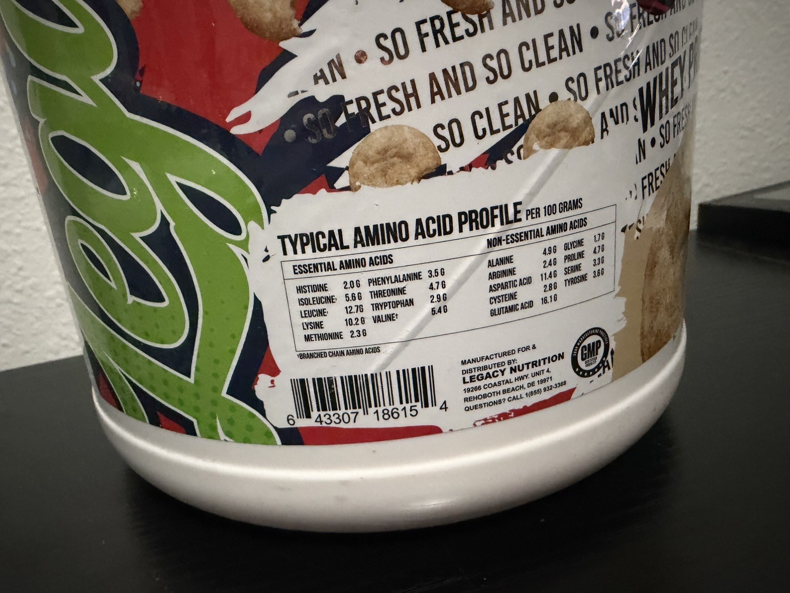 Legacy Whey Protein 5lb Pasture Fed 26g Protein Muscle Recovery snickerdoodle