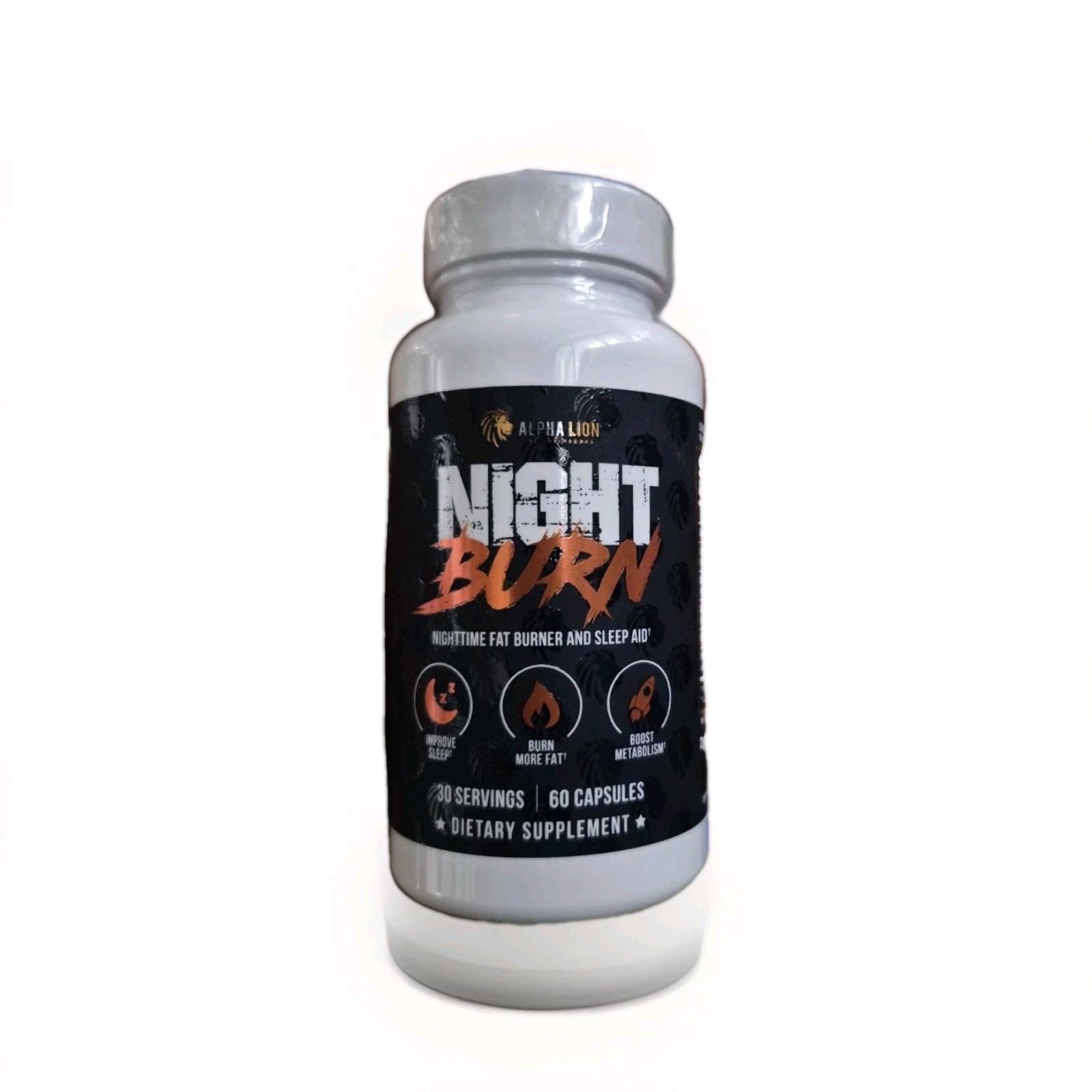 Alpha Lion Night Burn 60ct 12/27