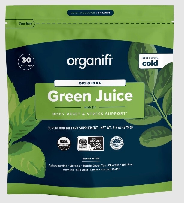 Organifi Green Juice Superfood 30 Day Supply exp 8/25 NEW PACKAGING