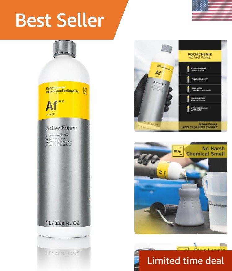 Active Foam – Phosphate and NTA Free, Paintwork Protective, Unique Foam Formu…