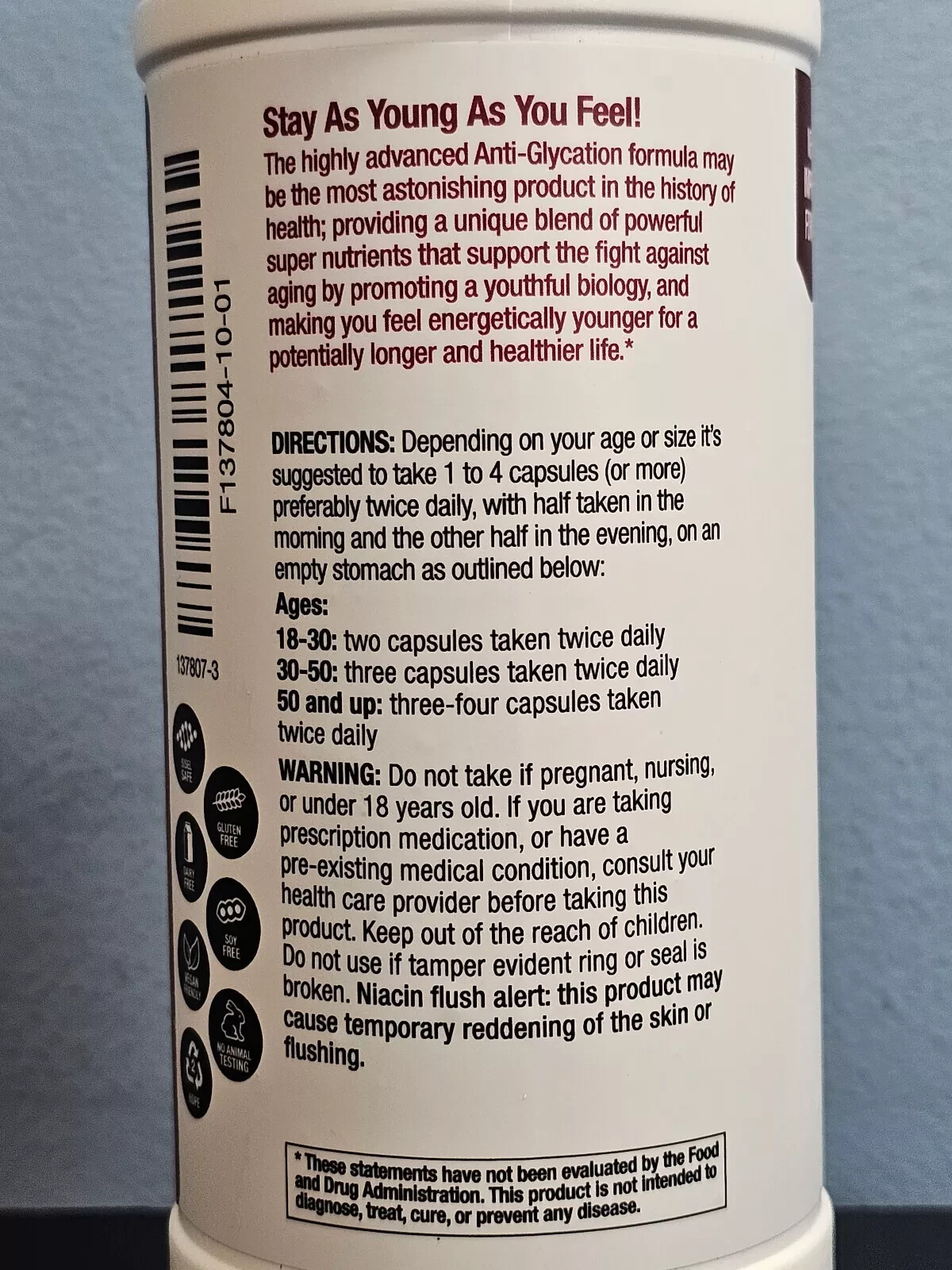 Sisel The A.G.E. AGE Pill Anti-Glycation Extreme 180 Capsules – New! Exp 5/2025