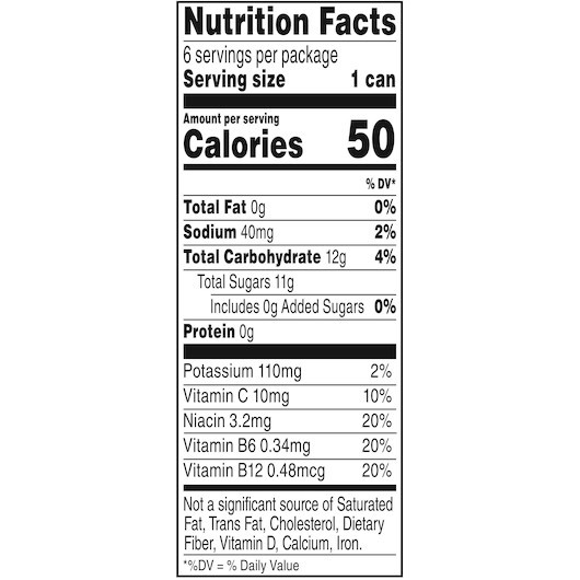 V8 Energy Peach Mango, 48 Fluid Ounces, 4 Per Case