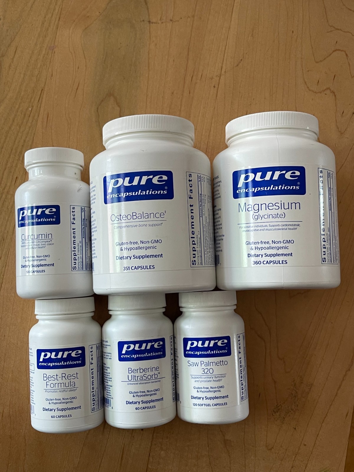 PURE ENCAPSULATIONS SUPPLEMENTS, PICK YOUR VARIETY, NEW SEALED FRESH DATES