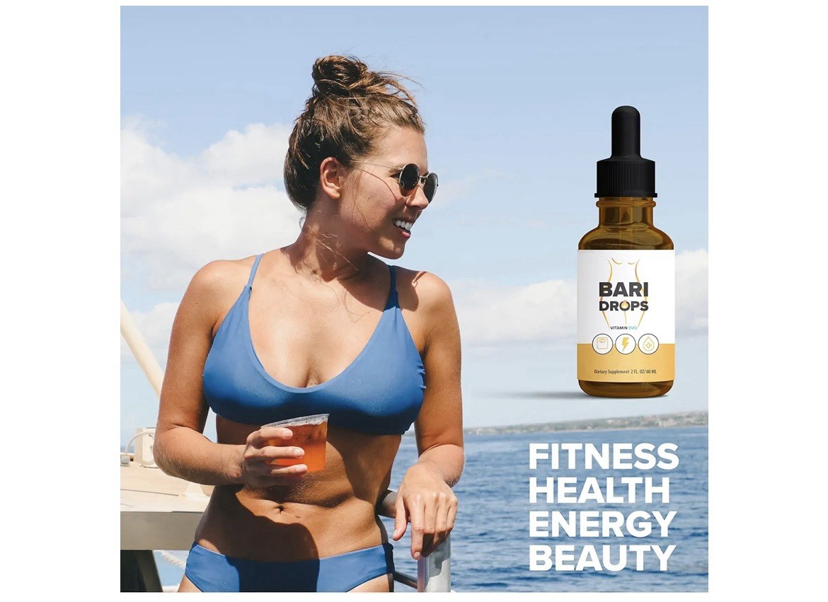 Supplement Bari Drops Dietary Natural Fat Loss Lemon Extract 1 Month Supply NIB