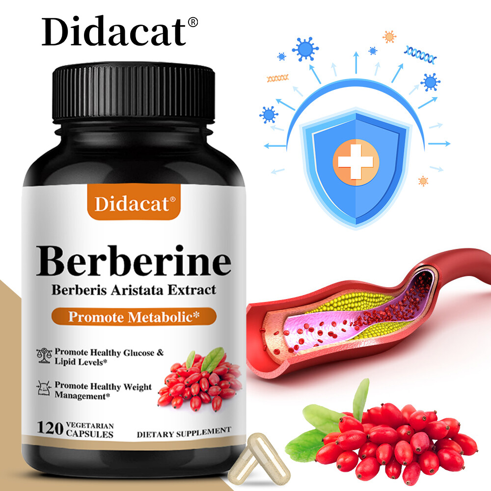 Berberine Hcl – Heart Health And Blood Sugar Balance – Plant-Based Antioxidant