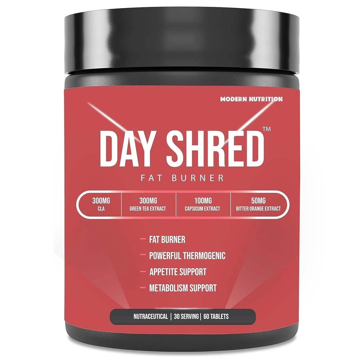 Day Shred Day Time Weight Loss Supplement Belly Fat Burner – 60 Tab Free Ship V4