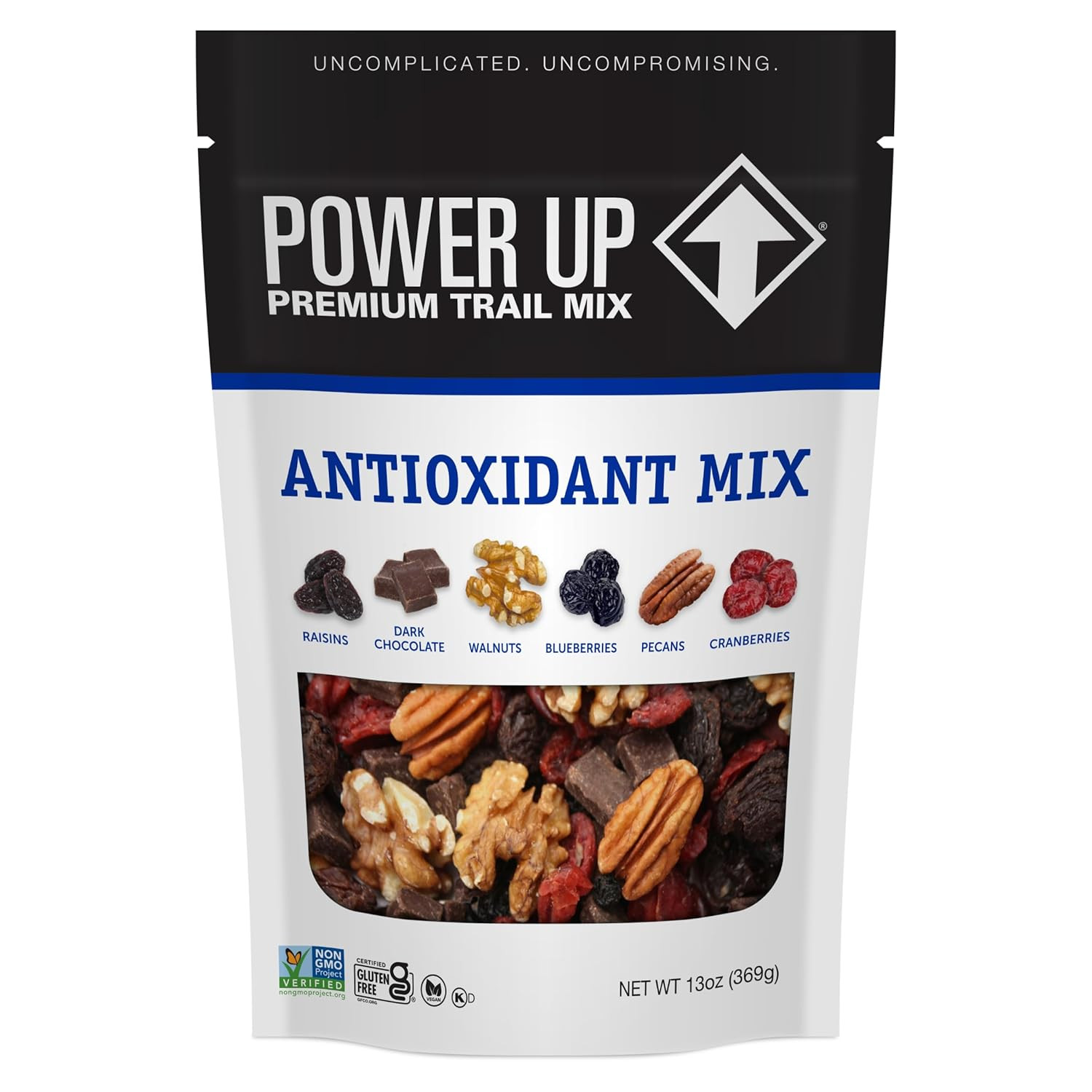 Premium Trail Mix – Antioxidant Trail Mix 13Oz, Gluten Free, Vegan, Non-Gmo