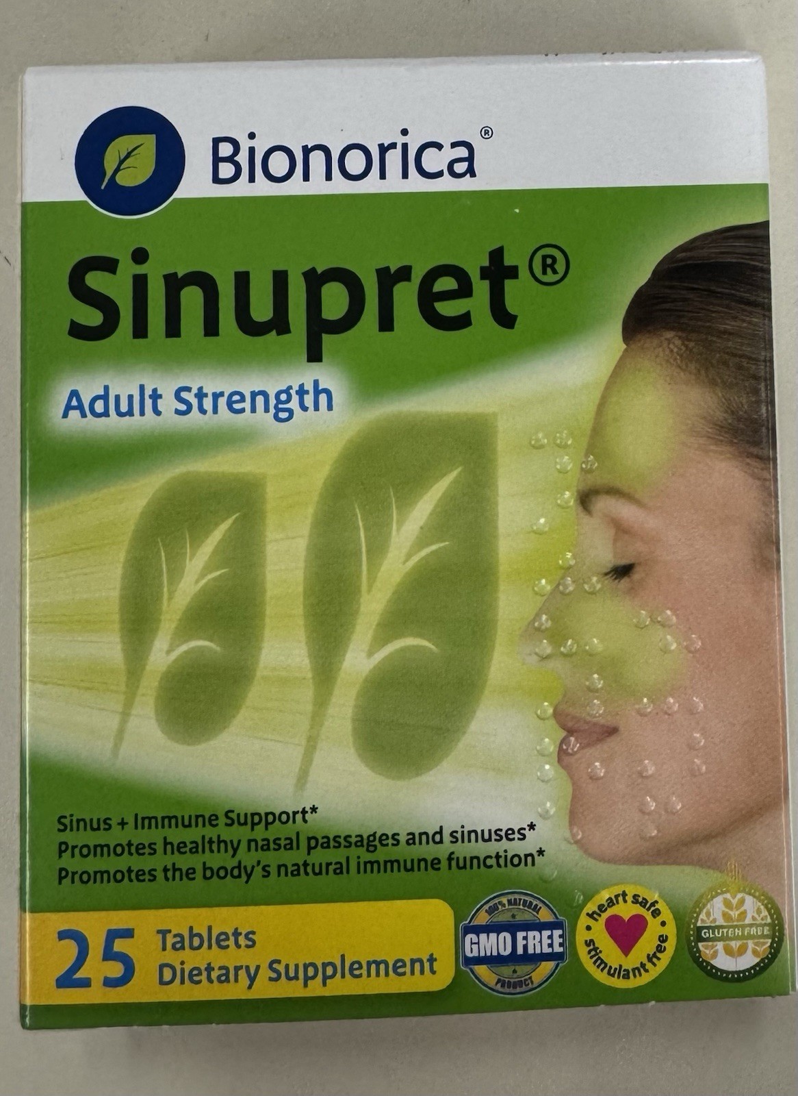 Sinupret Adult Strength Sinus and Immune Support Herbal Supplement