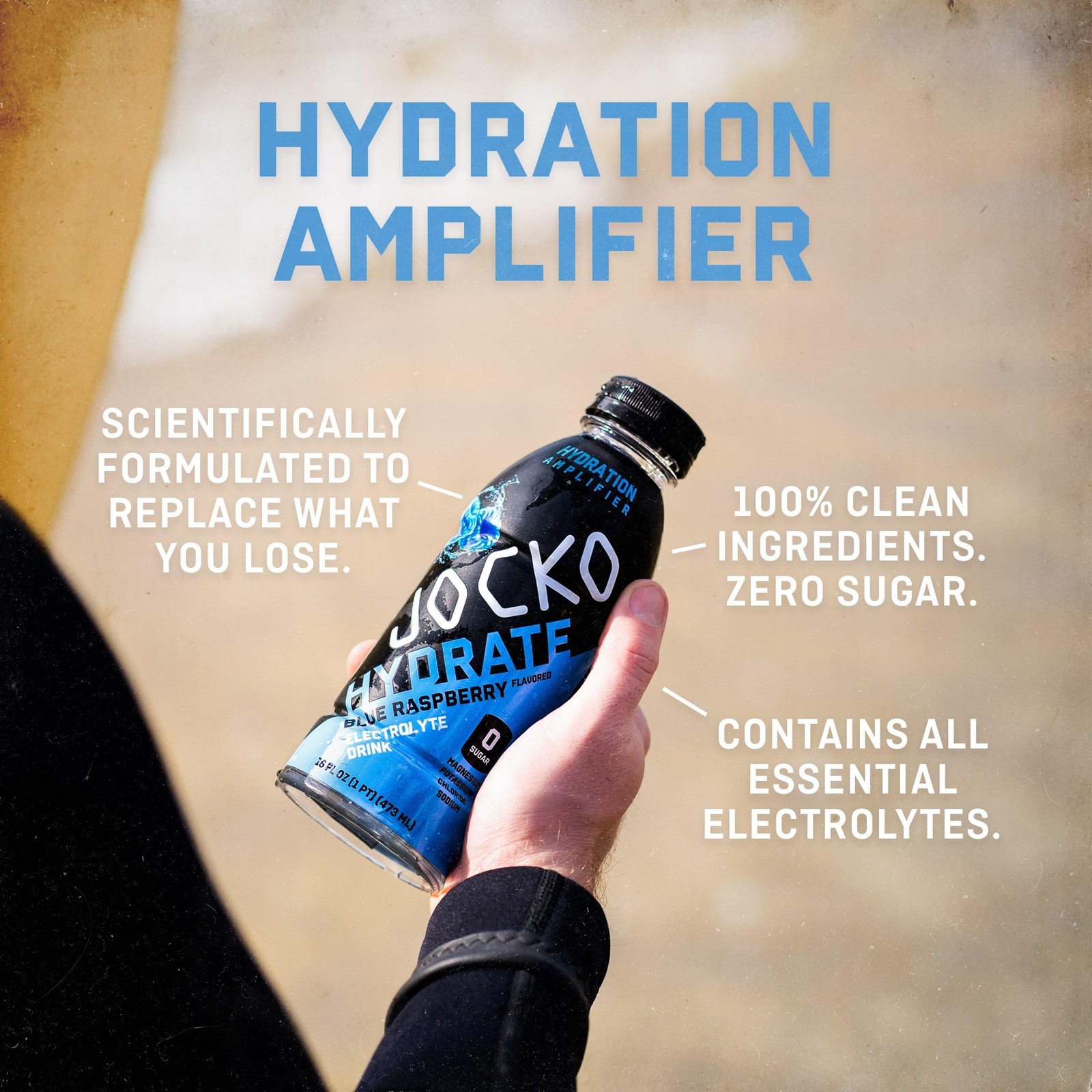 Jocko Fuel Hydrate Electrolyte Drinks Sports Drink Hydration Amplifier, Thir…