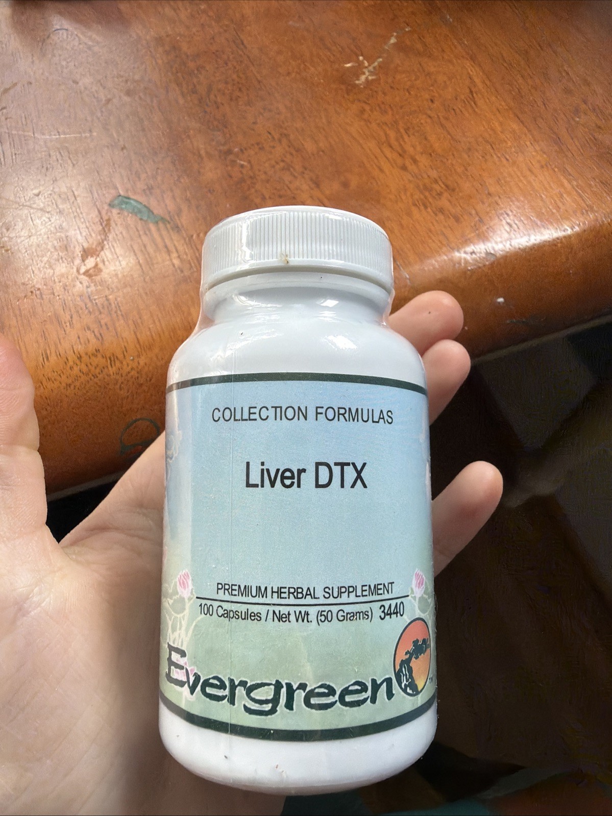 Evergreen Liver DTX Herbal Supplement 100 Capsules