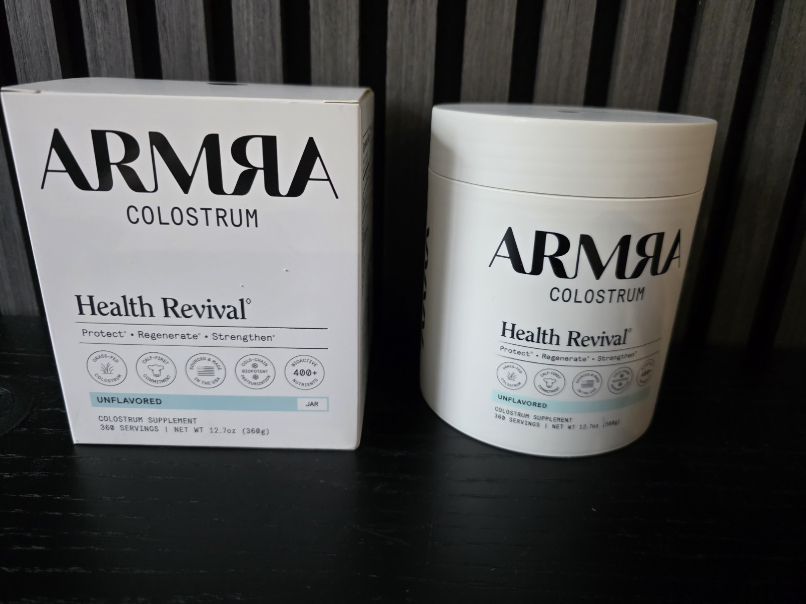 ARMRA Colostrum Unflavored – 360 Servings (12.7 oz / 360g) | SET OF 2