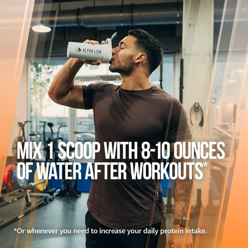 Alpha Lion Superhuman Whey Isolate, Low Carb, Orange Gainsicle, 28 Servings