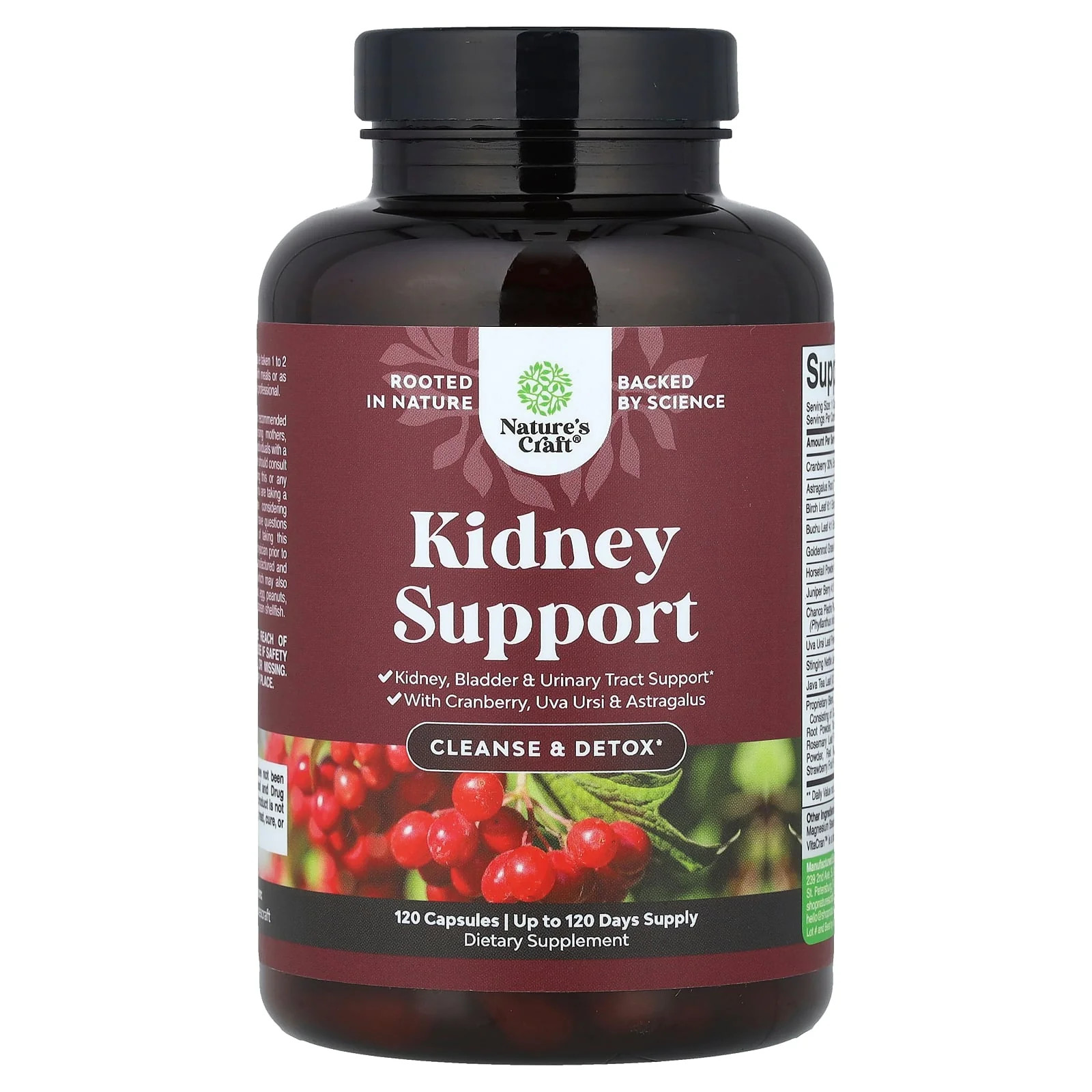 2 X Nature’s Craft, Kidney Support , 120 Capsules