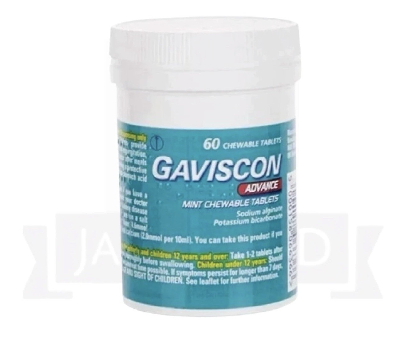 Gav$S$con @vance Chewable Mint Tablet (60ct)
