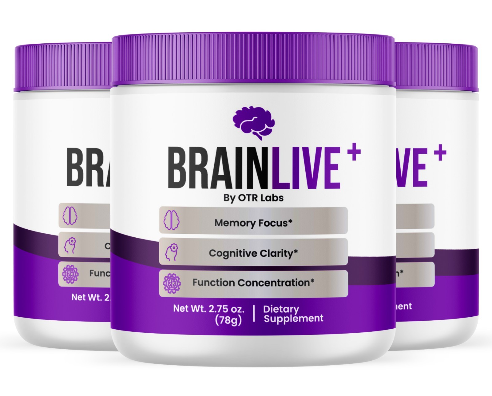 Brain Live Powder Supplement for Memory & Brain, Brainlive Dietary Supplement 3