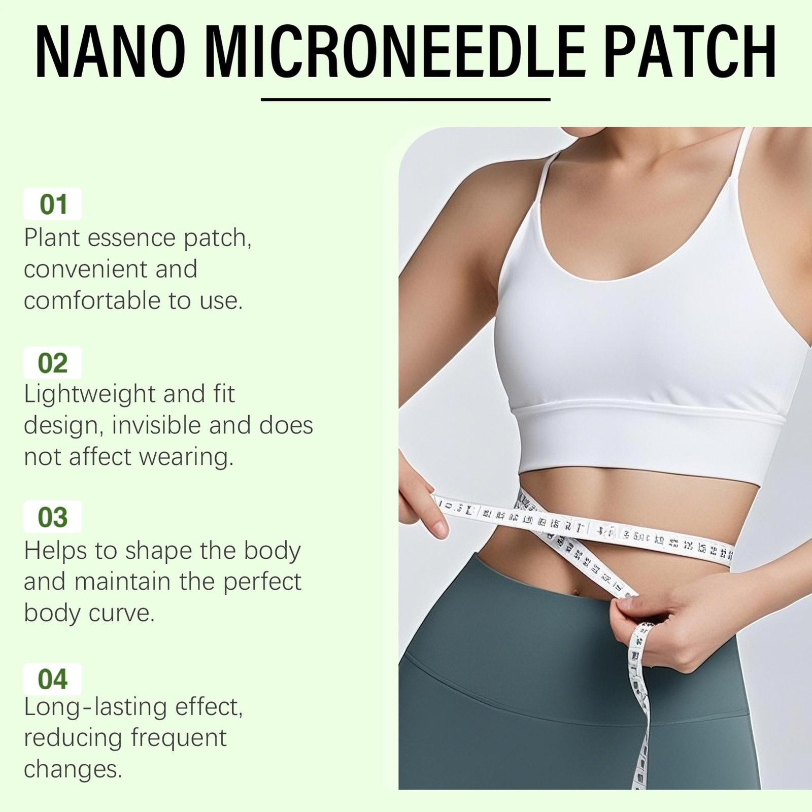 7pcs Luxarise Moringa & Berberine 10-IN-1 Advanced Nano Microneedle Patches