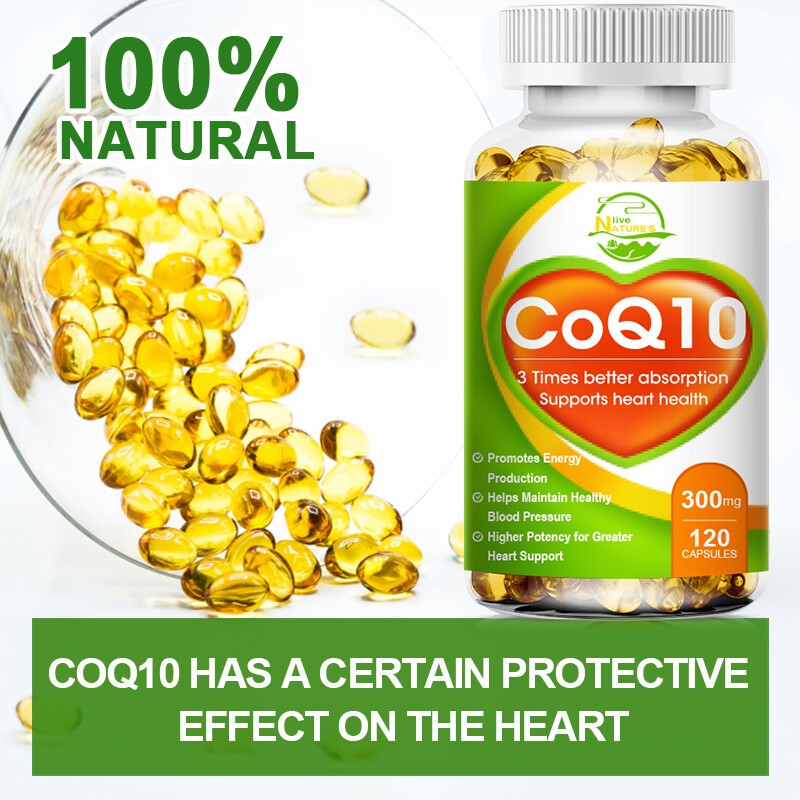 1-4 Packs CoQ 10 Coenzyme Q10 Softgel 300mg Cardiovascular Heart Health Capsules