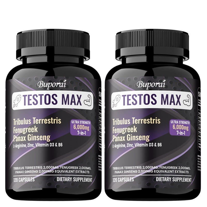Testos Max 240pcs – Reduce Fatigue, Muscle Growth, Enhances Strength & Endurance