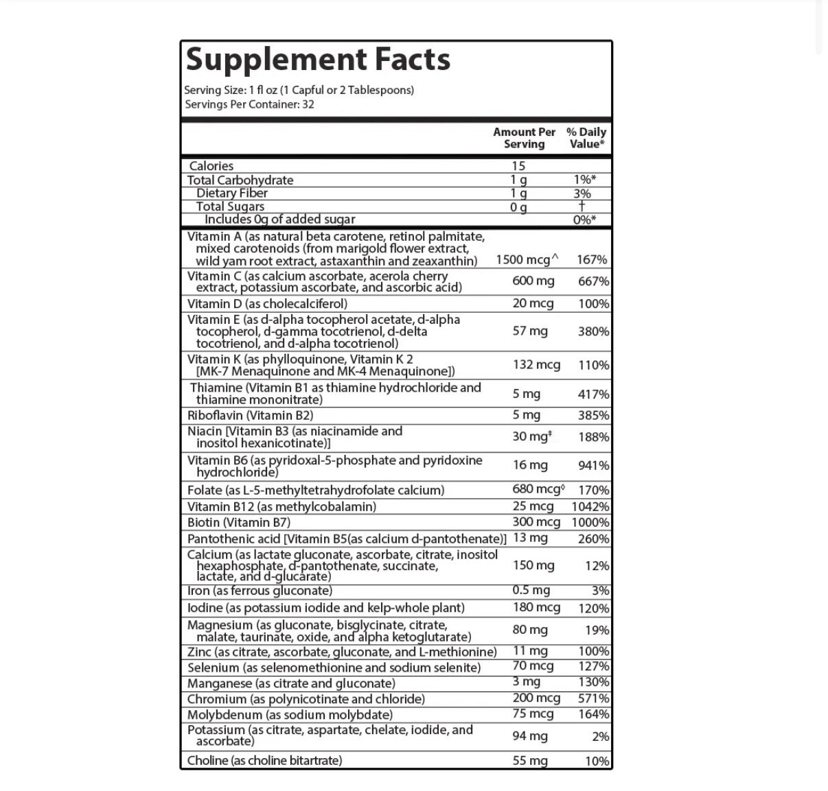 druckerlabs intraMAX Sugar-Free Liquid Supplement 32 fl oz