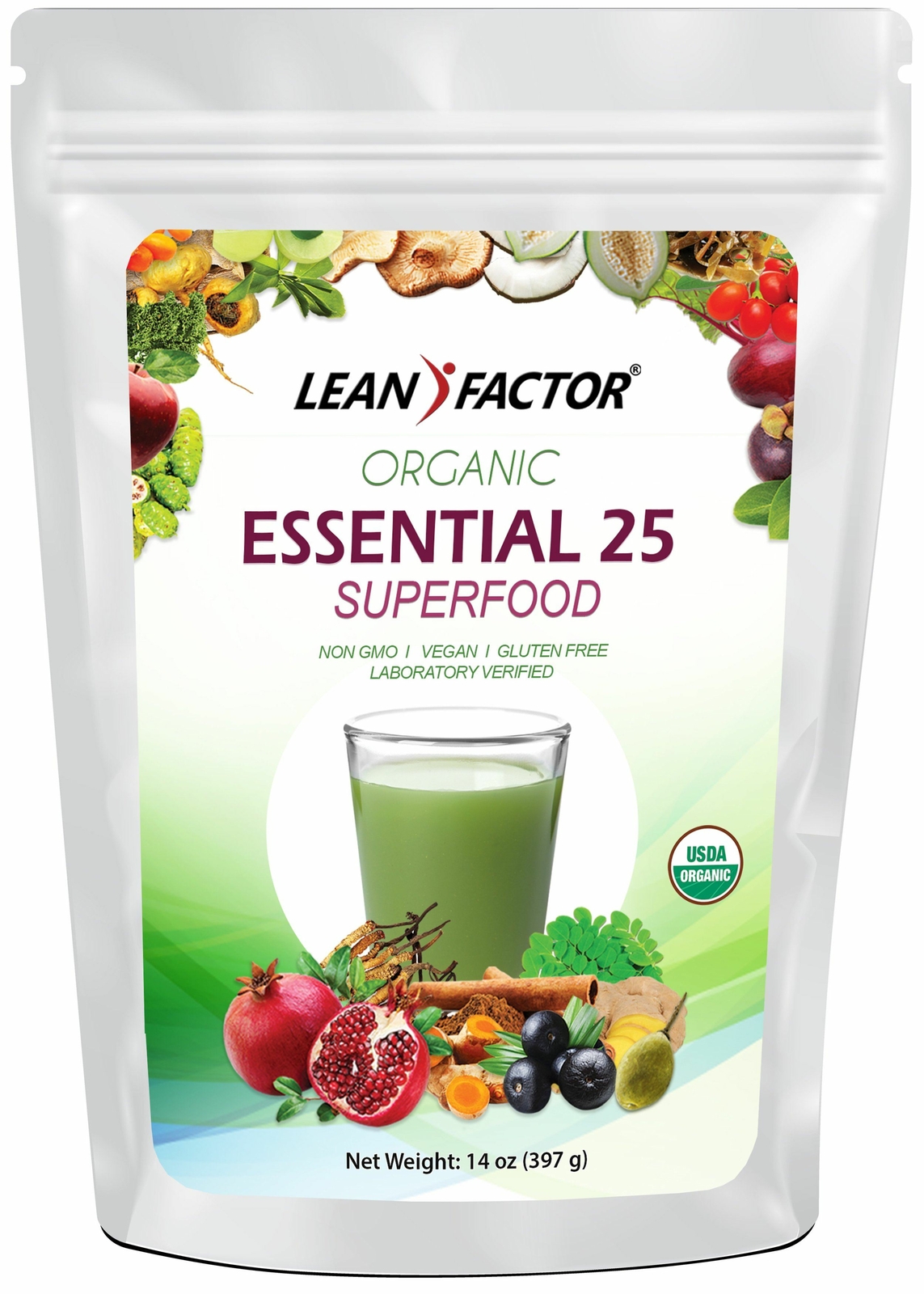 All Organic Essential 25 Superfood Blend (14 oz)