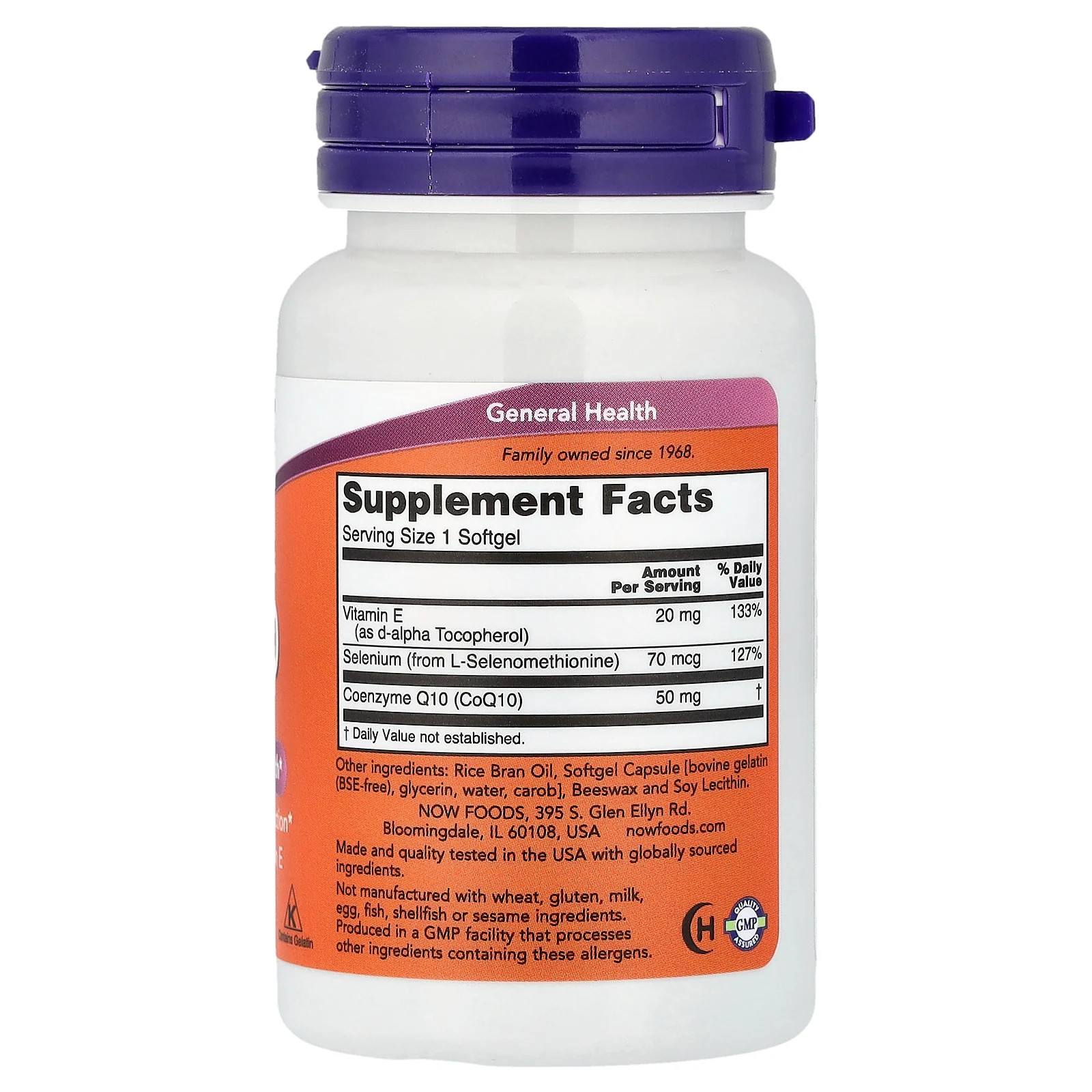CoQ10, 50 mg, 50 Softgel