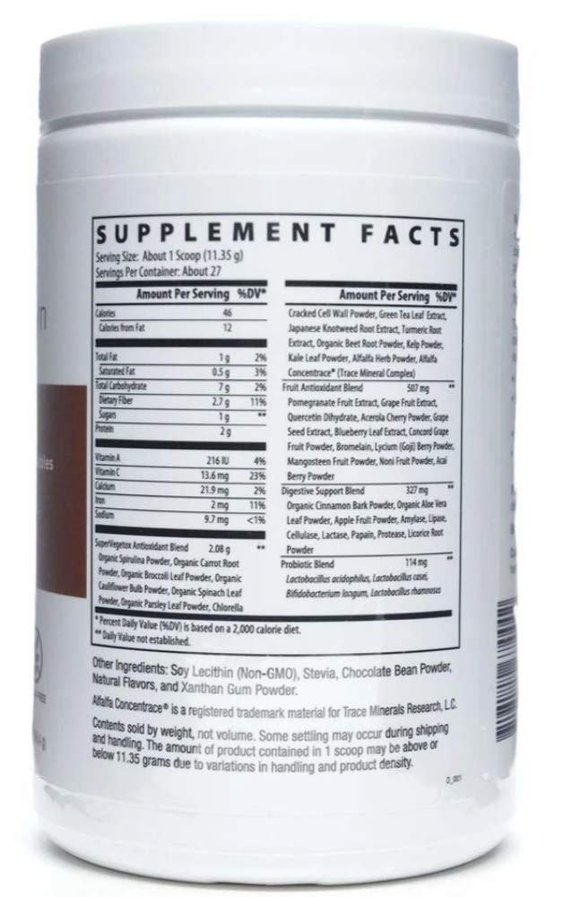 NutriDyn Fruits & Greens Berry Flavor *Certified Organic* w/ Acai, Gogi, Mang…