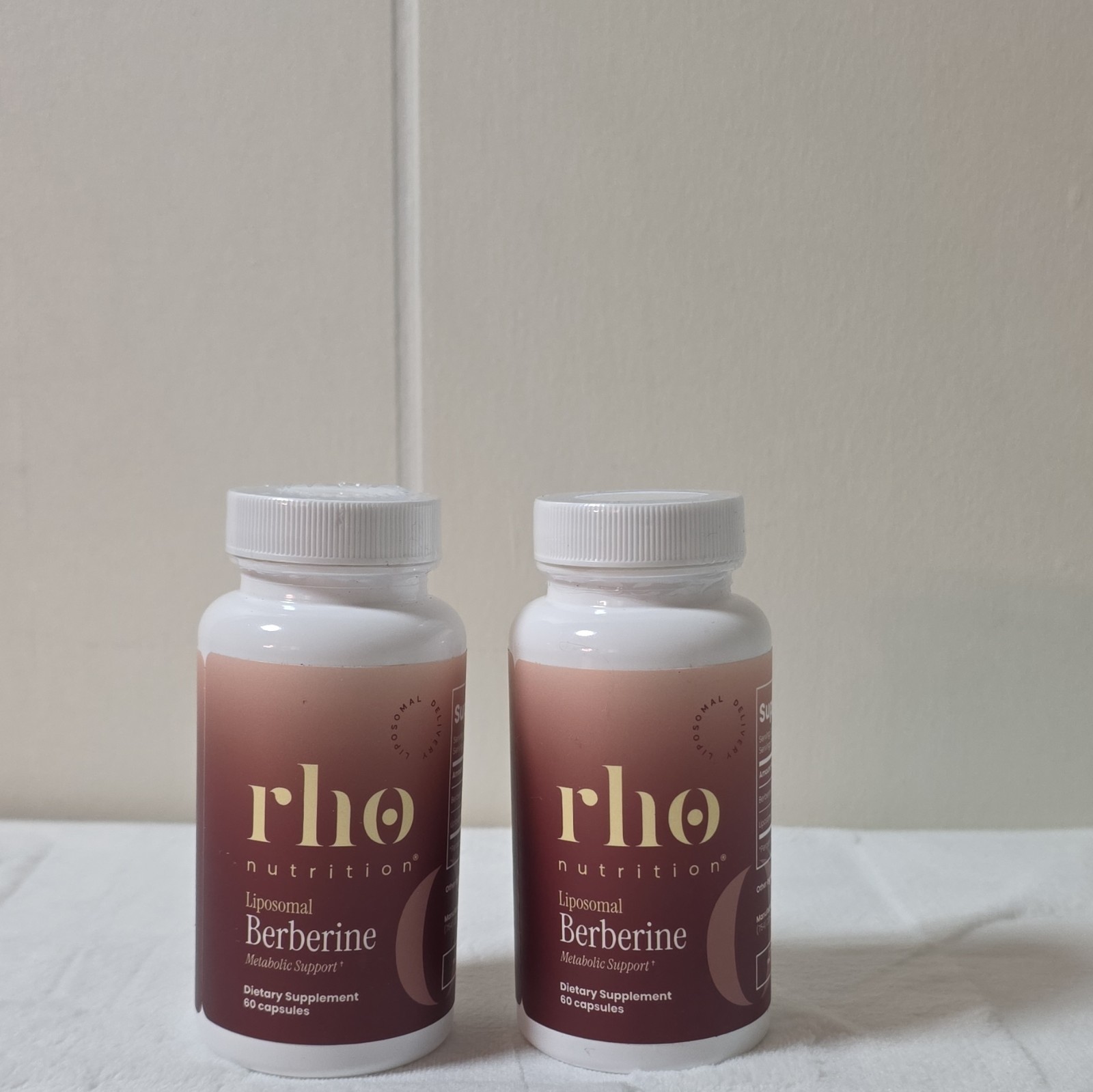 Rho Nutrition Liposomal Berberine 300mg 60 Capsules Exp 02/2026