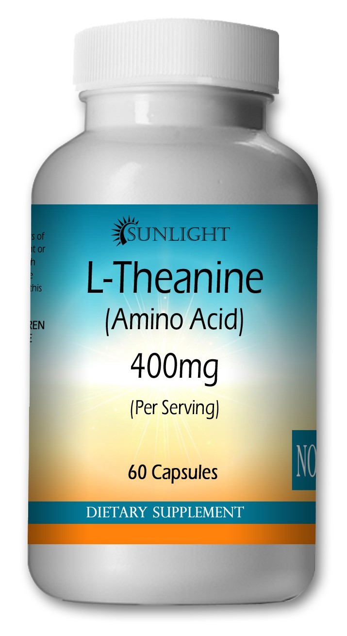 L-Theanine 400mg Serving – Ship from USA,.