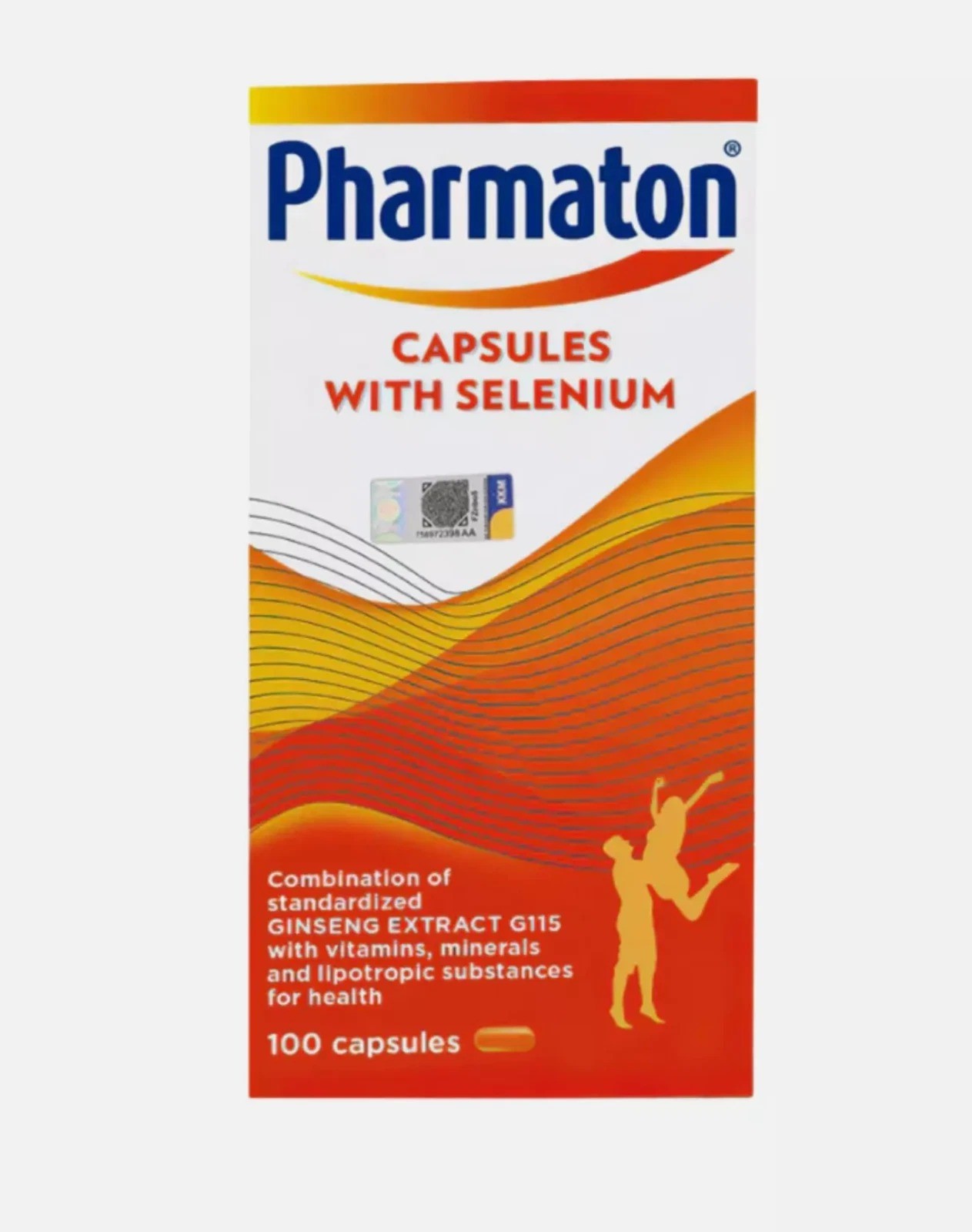 6 X 100s Pharmaton Capsules Ginseng Extract And Selenium Energy Booster | DHL